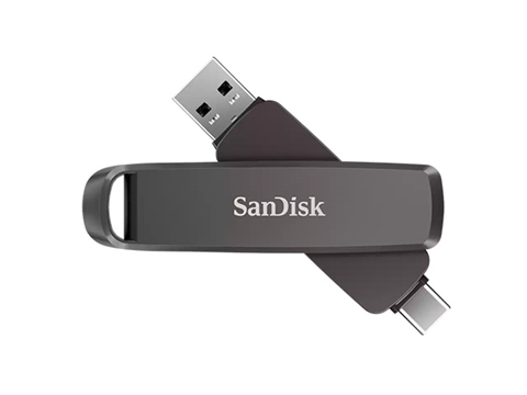 Флаш памет SanDisk Extreme PRO Dual Drive 1TB, 1000/900MB/s, USB Type C+A, метална