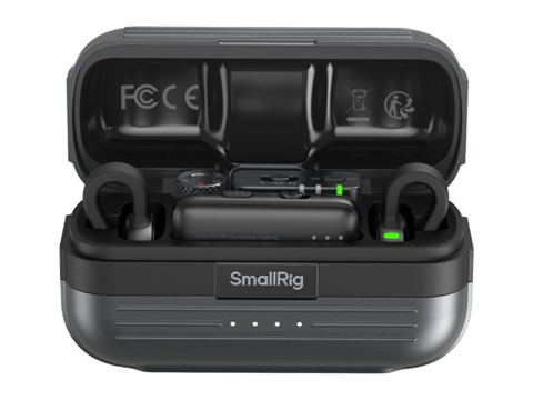Безжични микрофони SmallRig S70, Черен с 9 бр цветни капачета