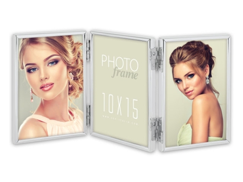 Рамка за снимки-галерия ZEP Silver за 3 броя 10x15 см., Метална