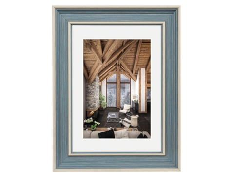 Рамка за снимки Hama Rustic Grey-Blue, 13х18 см, Пластмасова