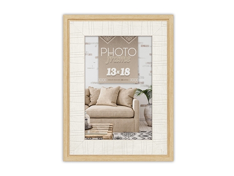 Рамка за снимки ZEP Ischia Natural 10x15 см., пластмасова