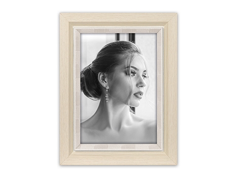 Рамка за снимки ZEP Sidney 13x18 см., пластмасова, бяла