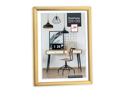 Рамка за снимки ZEP Basic  15x20 см., пластмасова, златиста
