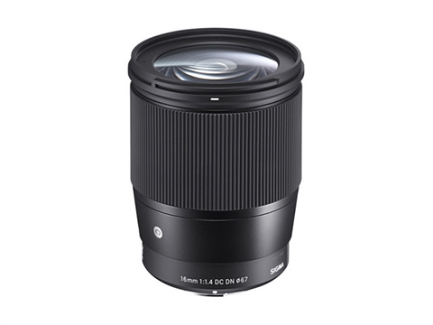 Обектив Sigma 16mm f/1.4 DC DN Contemporary за Fujifilm, Panasonic APS-C, Canon RF