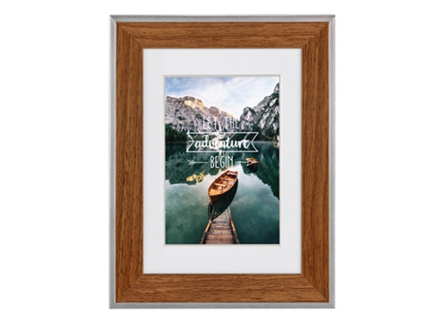 Рамка за снимки Hama Sierra 20x30 см., Тъмно кафява, Пластмасова