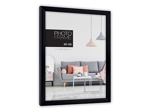 Рамка за снимки ZEP Edison 40x50 см., пластмасова, черна