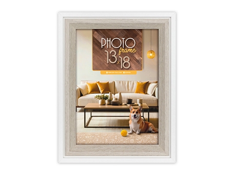 Рамка за снимки ZEP Bologna WHITE 18x24 см., дървена